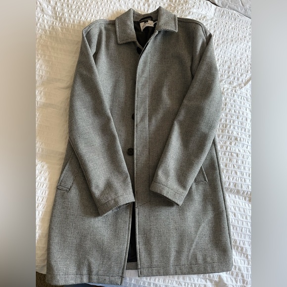 Top Man Wool Blend Over Coat - Picture 2 of 6